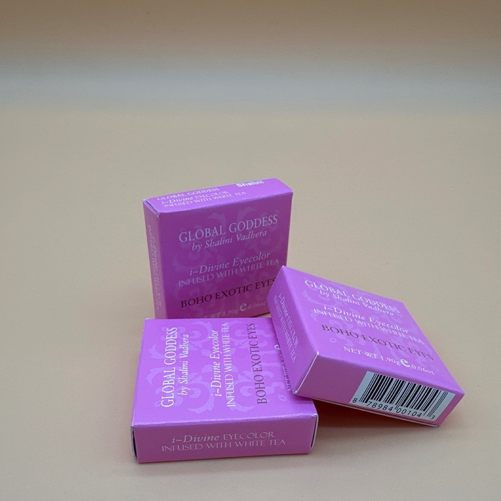 Global Goddess Shalini Vadhera i-Divine Eyecolor Boho Exotic Eyes White Tea 3 pk